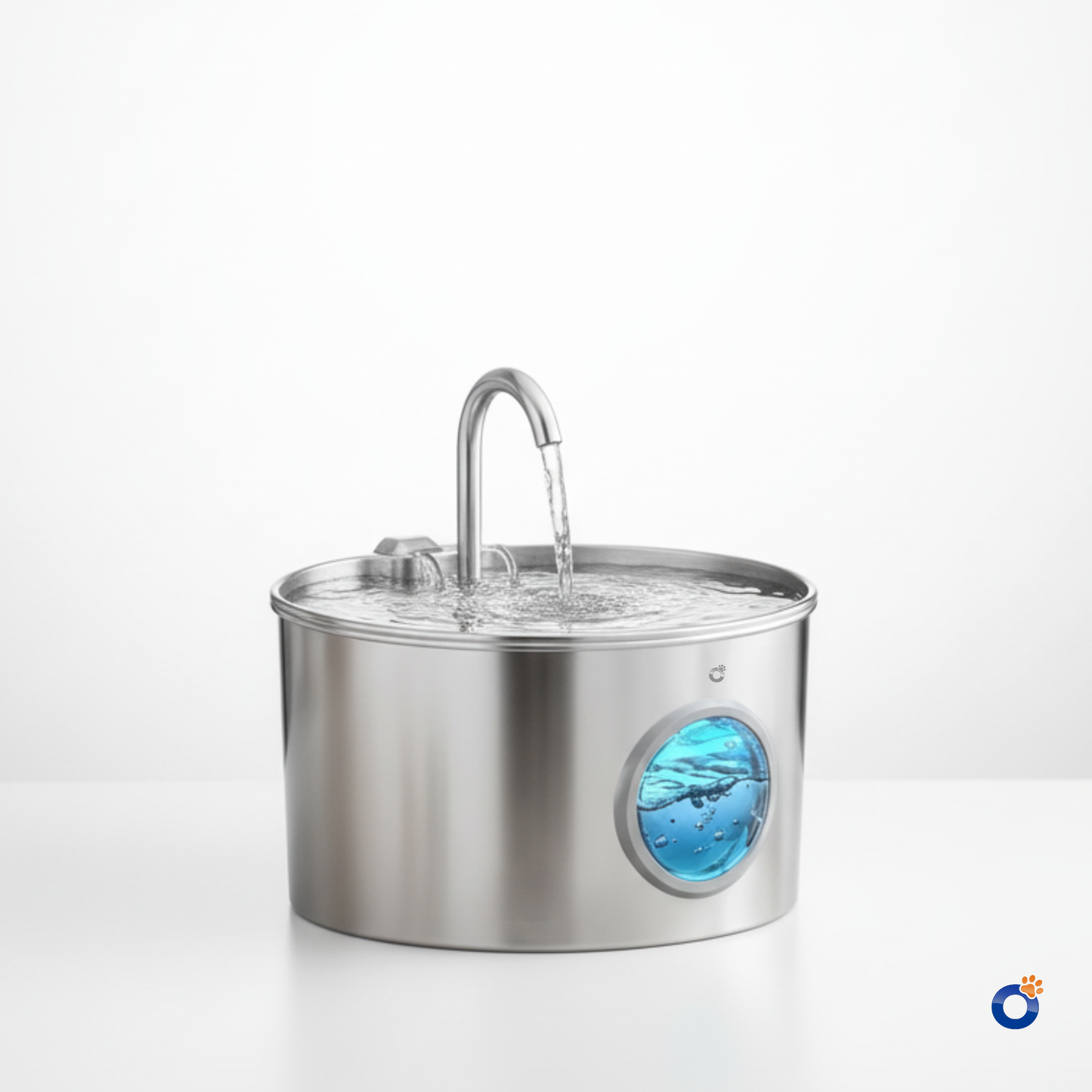 Petvou™ Stainless Steel Water Fountain (3.2L) | Automatic Pet Water Dispenser