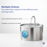 SmartFlow Stainless Steel Water Fountain